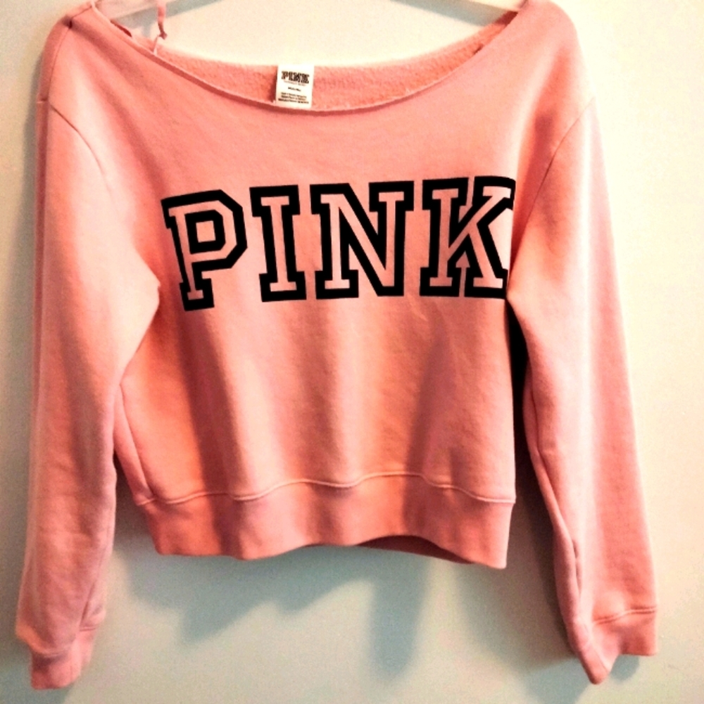 PINK Low cut sweater